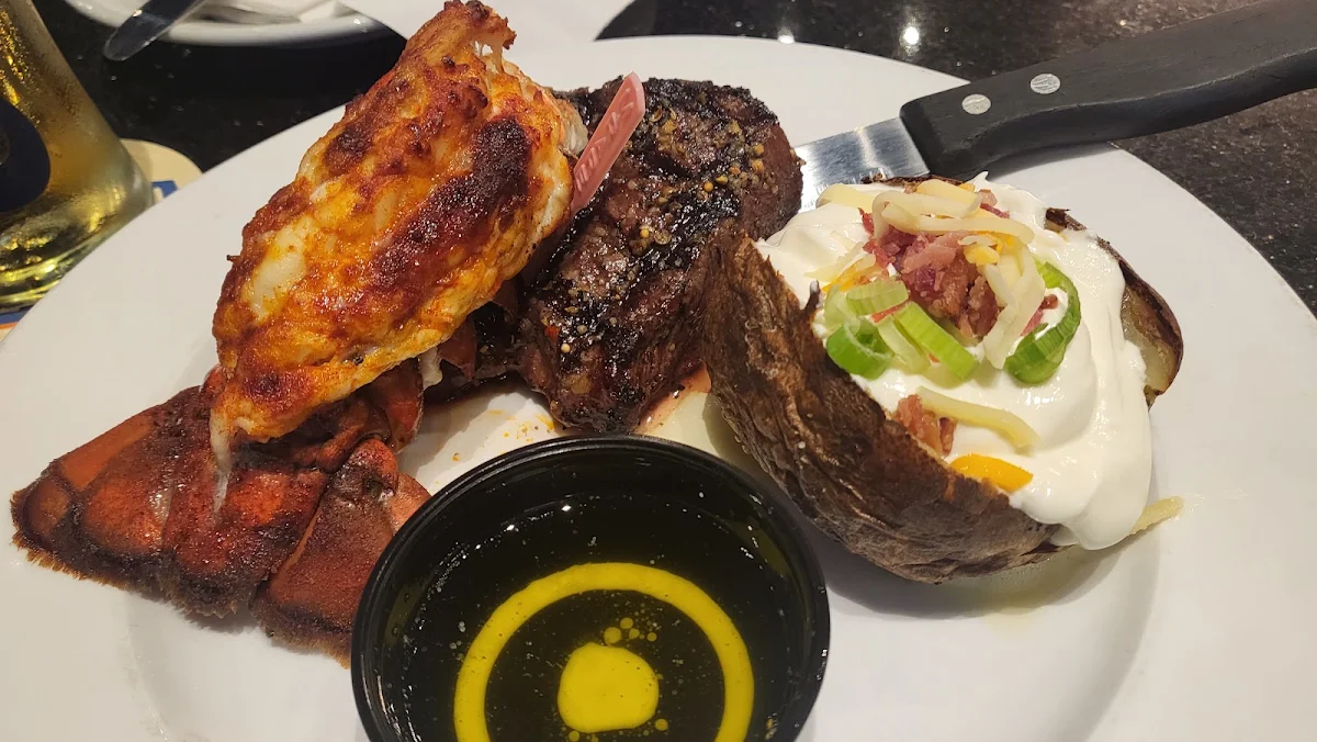 Steak and Lobster Tail