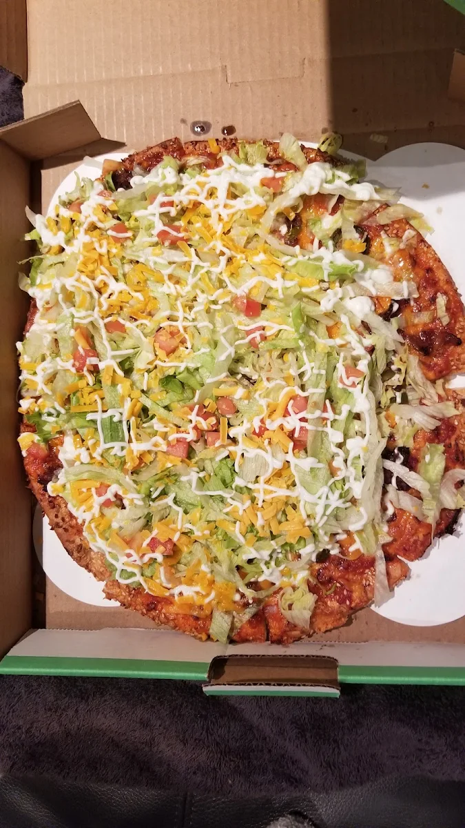 Beef Taco Pizza