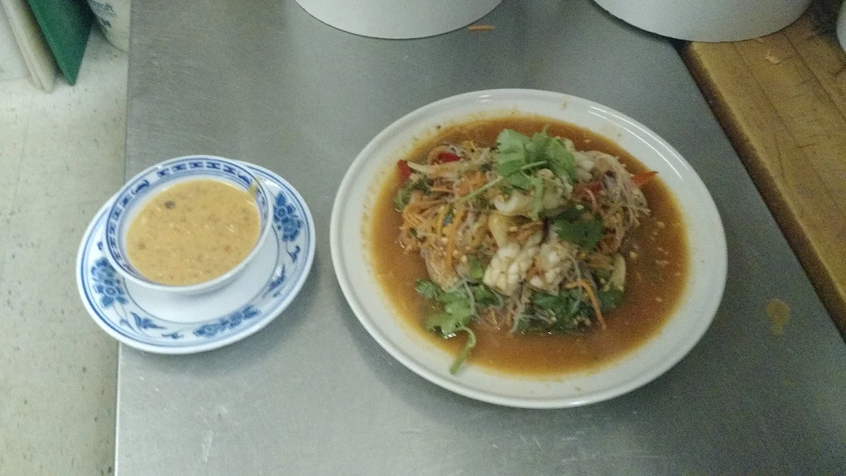 Peanut Sauce and Papaya Salad