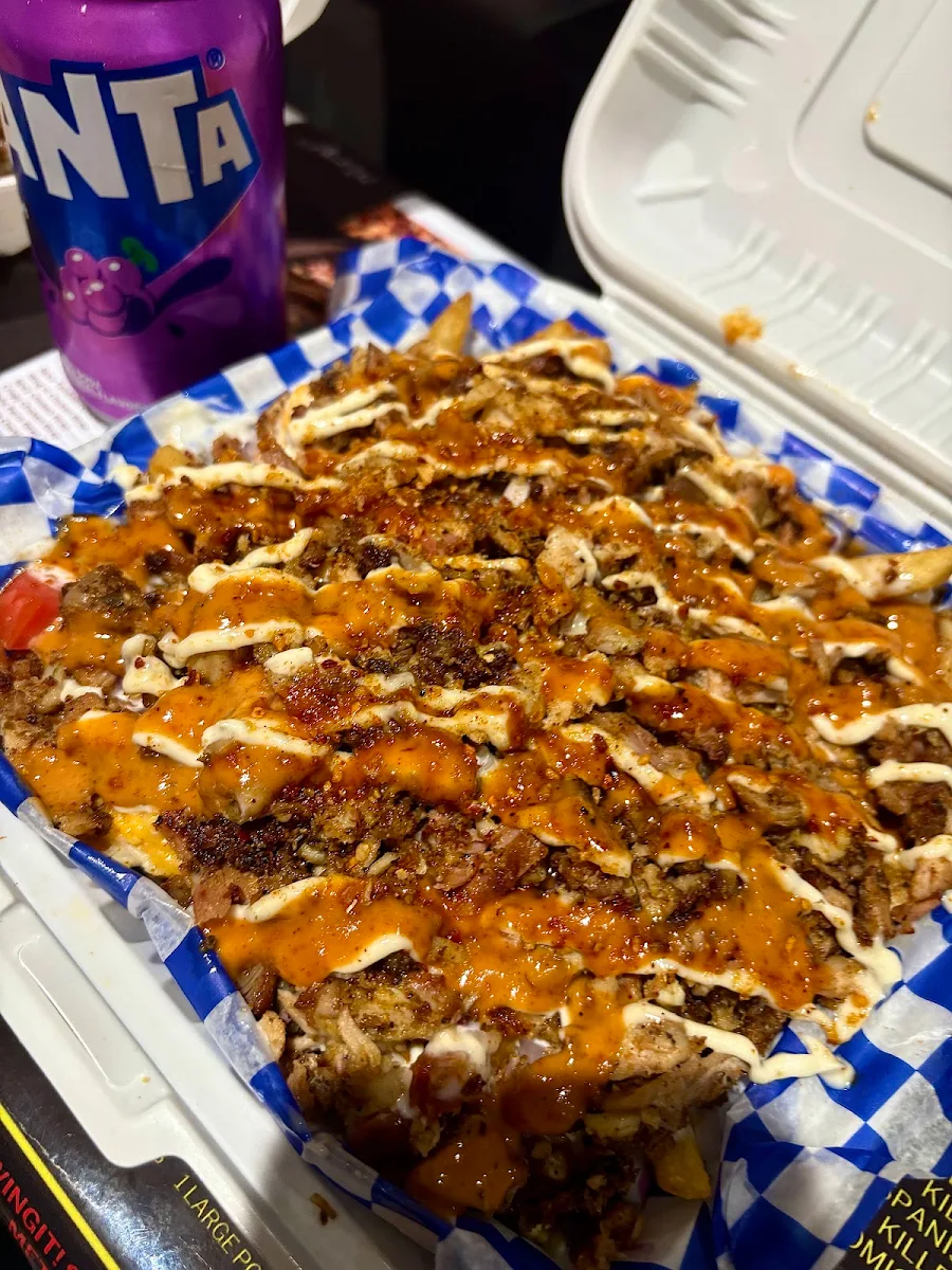 Fries with Grilled Chicken