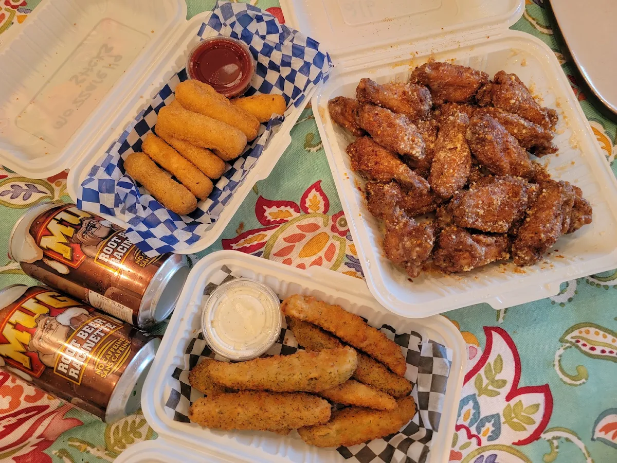 Garlic Parmesan Wings