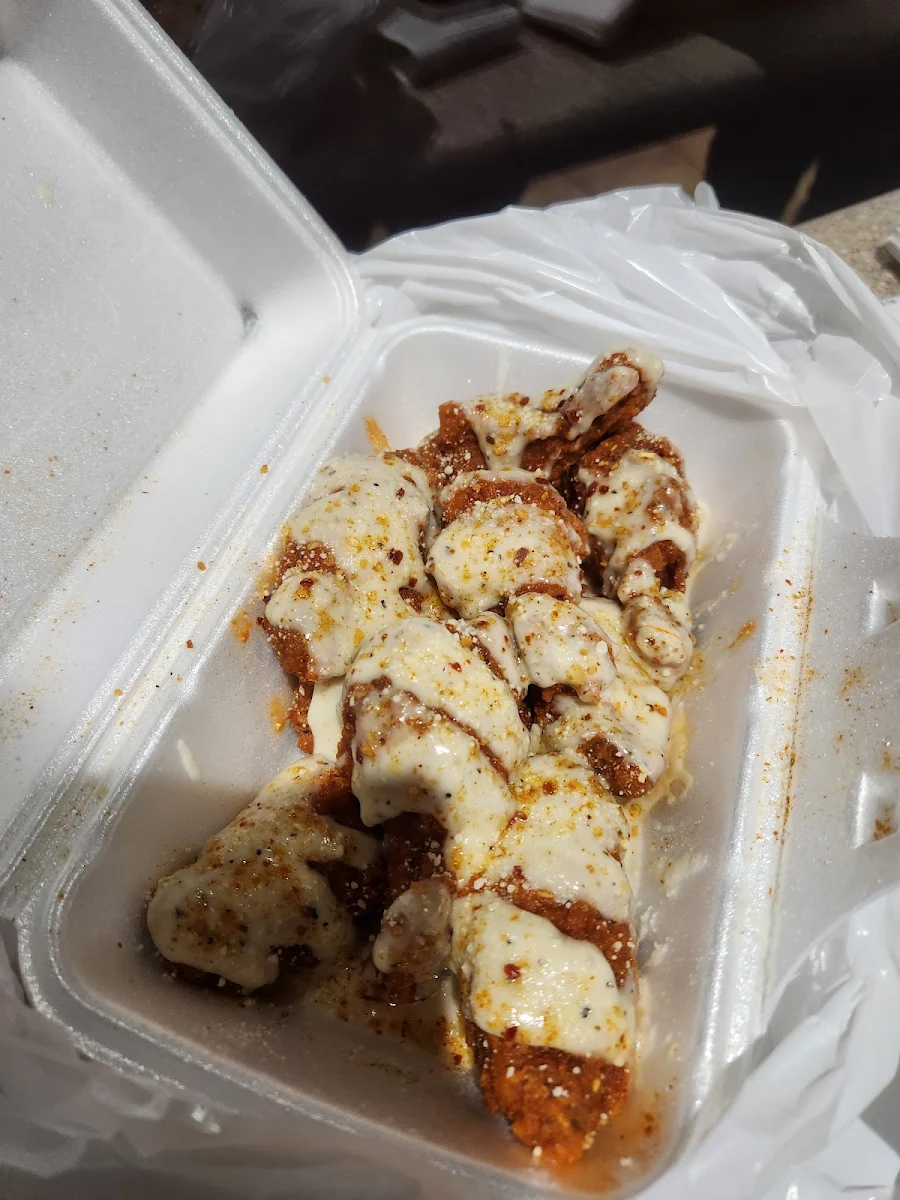 Spicy Garlic Parm