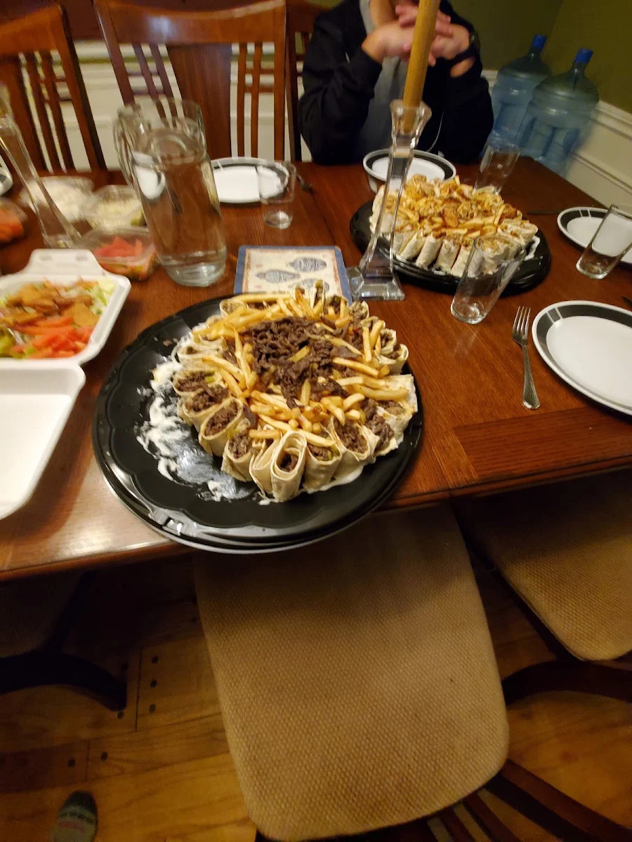 Chicken Shawarma on Fries Medium