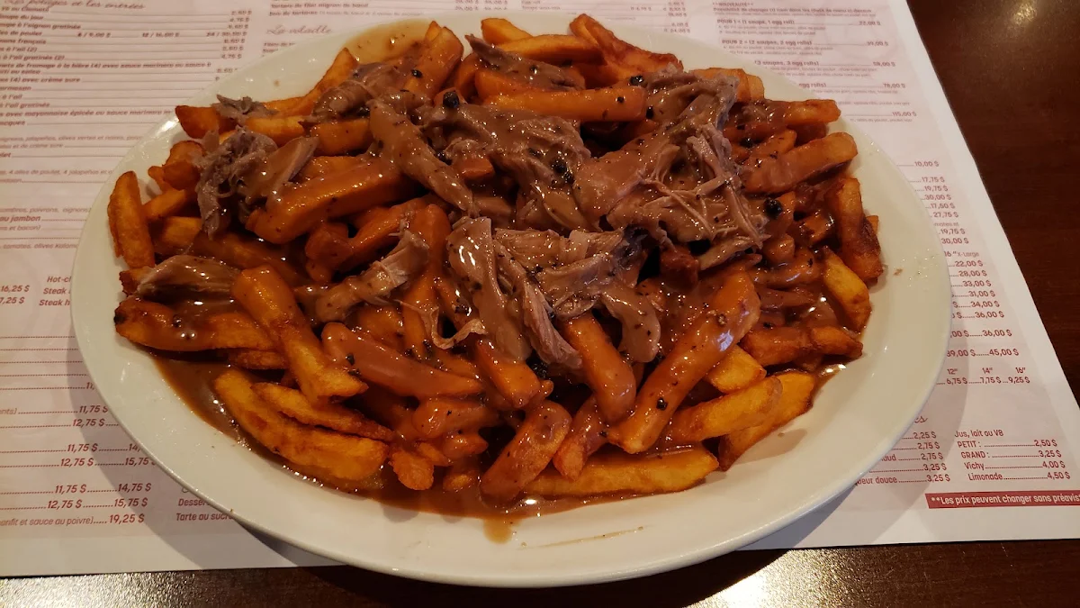 Poutine De Canard French Fries
