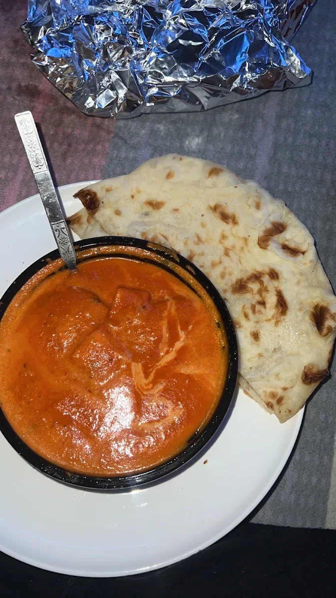 Butter Chicken Naan