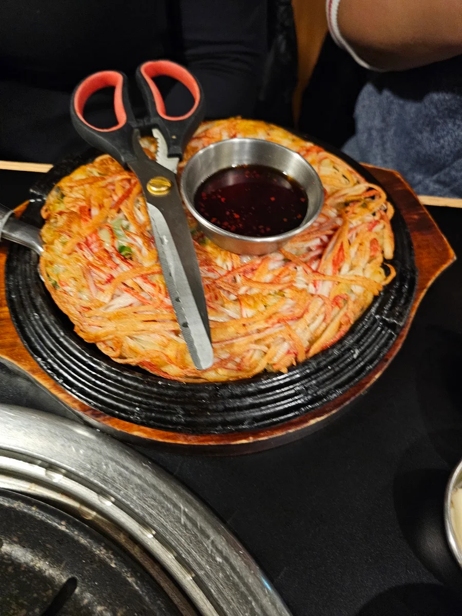 Seafood Pancake
