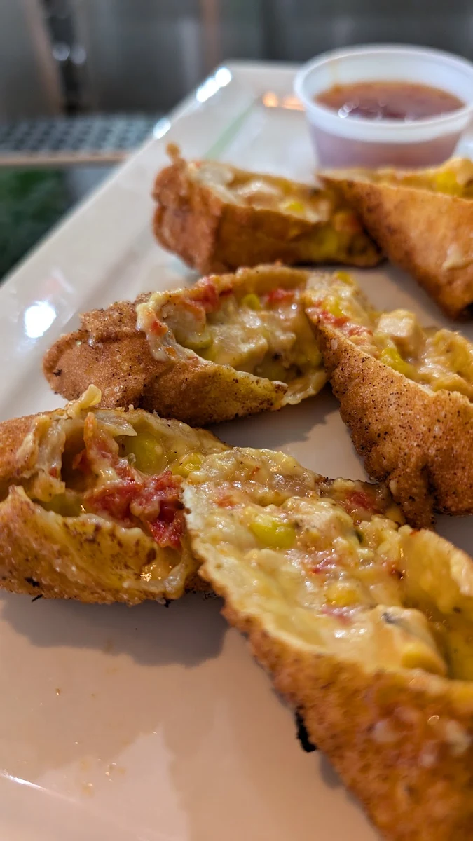 Roasted Garlic Chicken Rolls