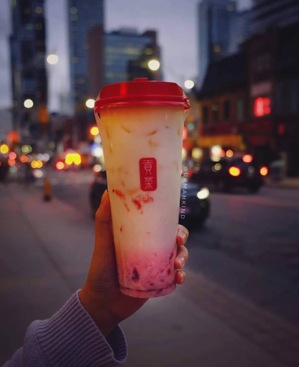 Creme Brulee Strawberry Latte