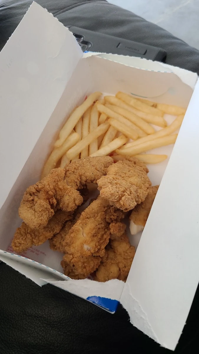 Chicken Strip Basket of Fries