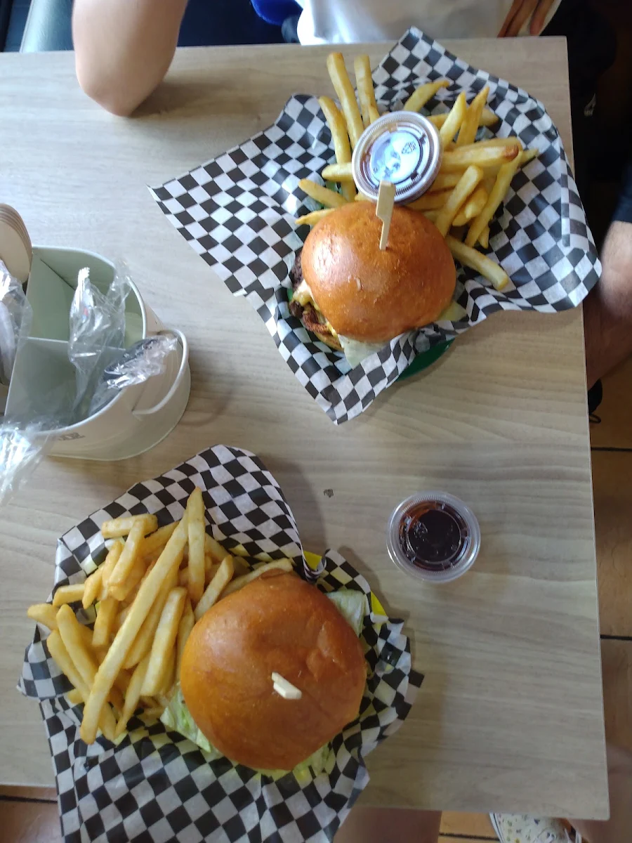 Smash Burger and Fries