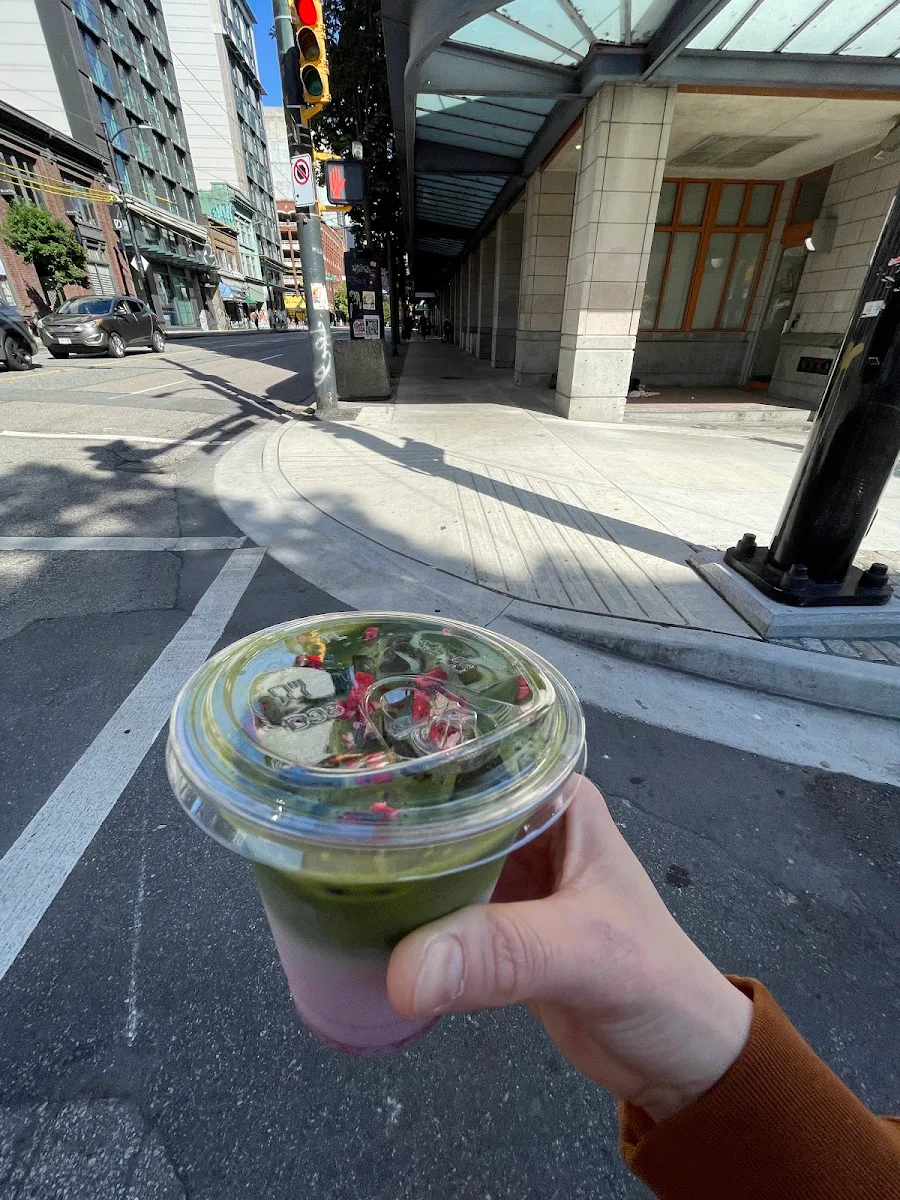Iced Strawberry Matcha