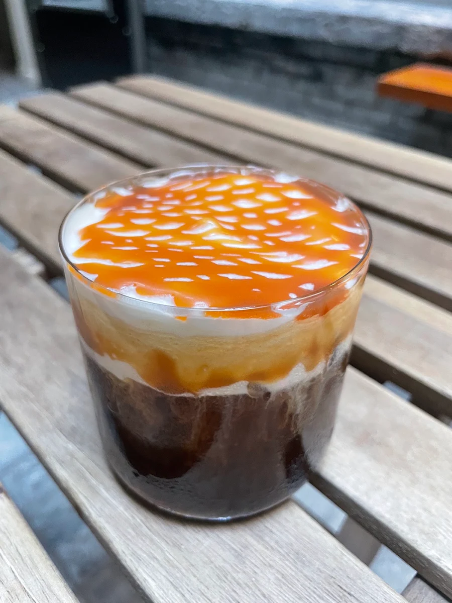 Salted Caramel Cream Coffee