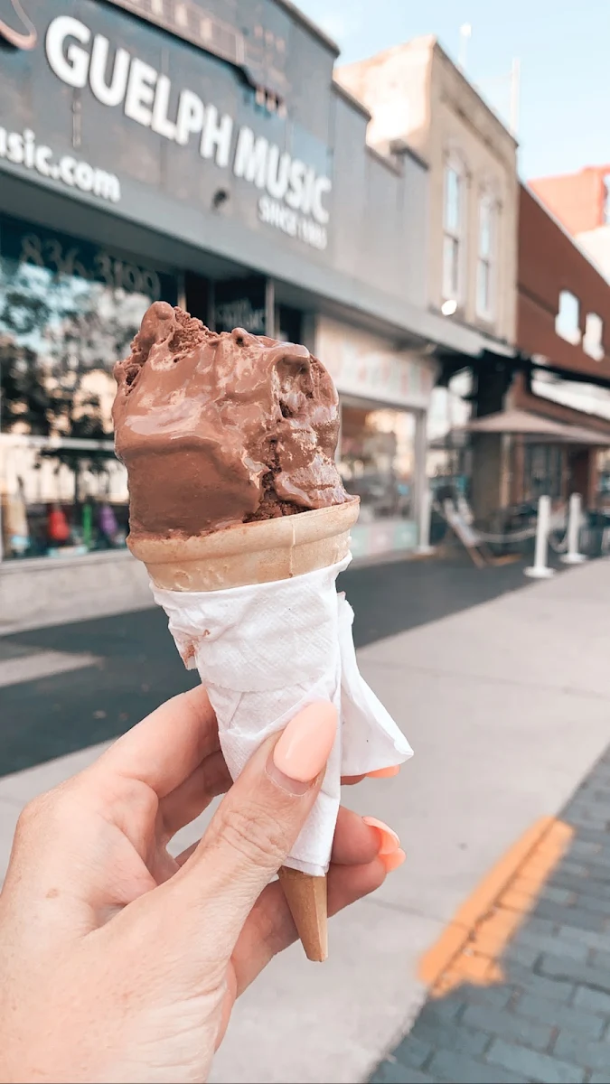 Kawartha Dairy Chocolate Ice Cream Cone