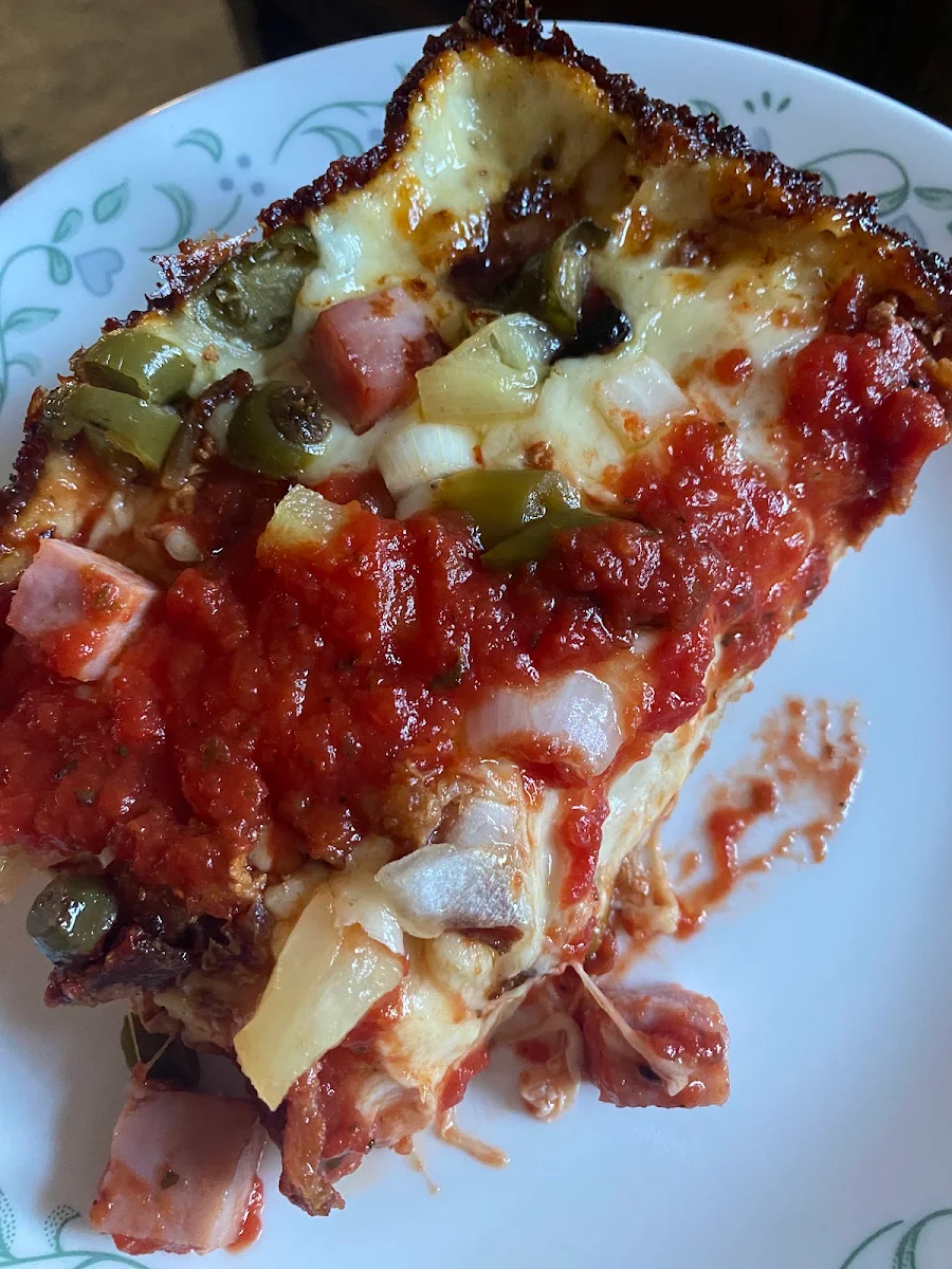 Detroit Style Hawaiian Pizza
