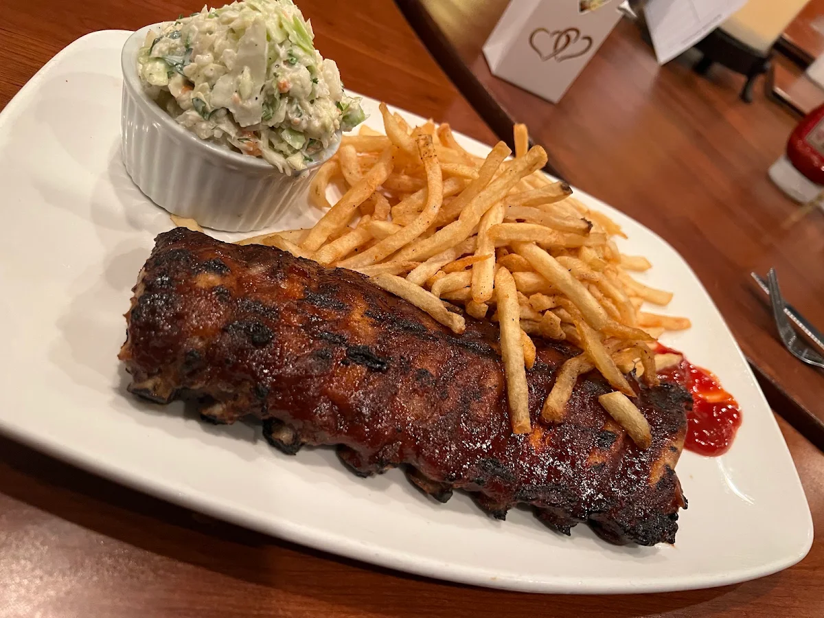 Ribs and Lobster Tail