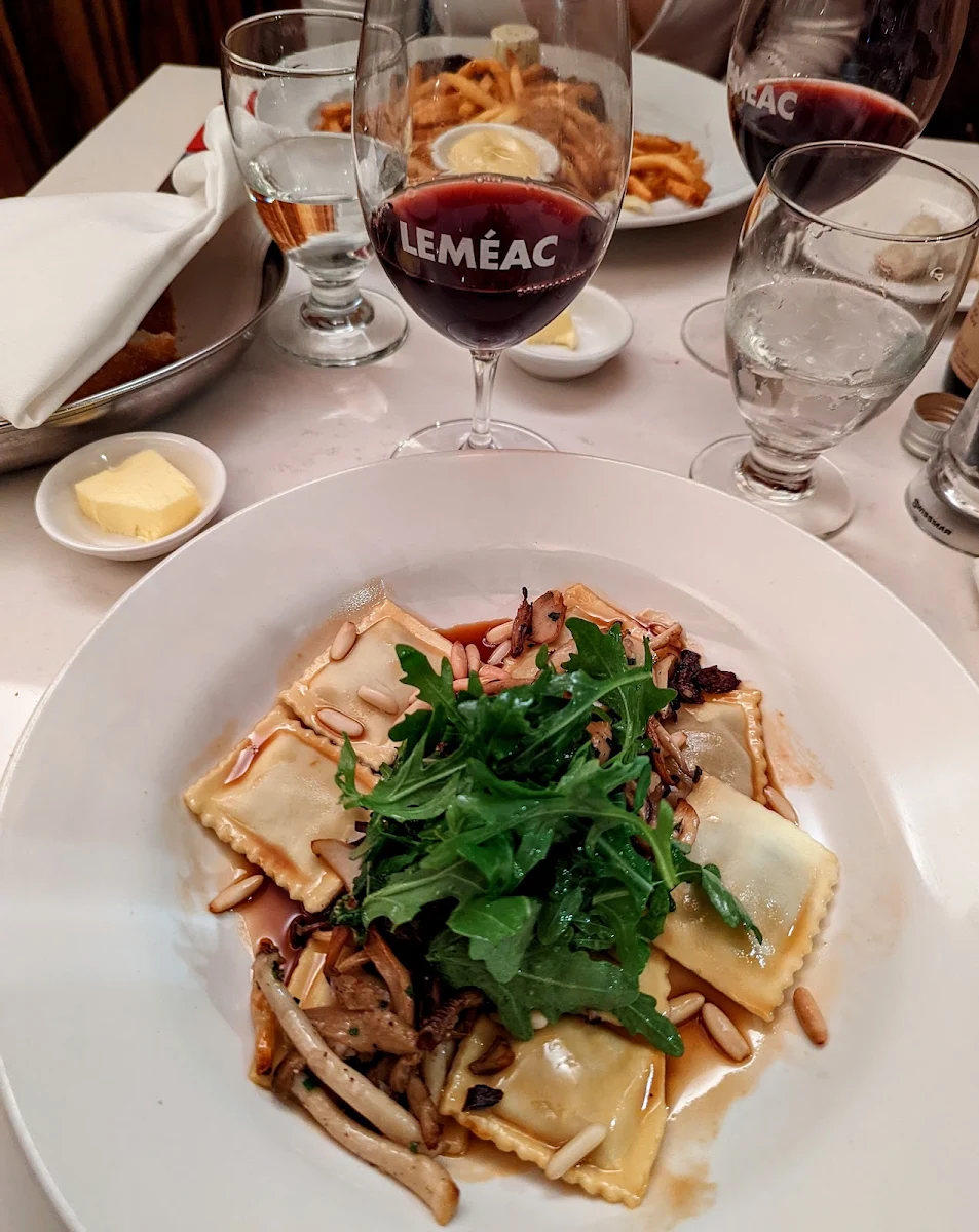 Porcini Mushroom Ravioli