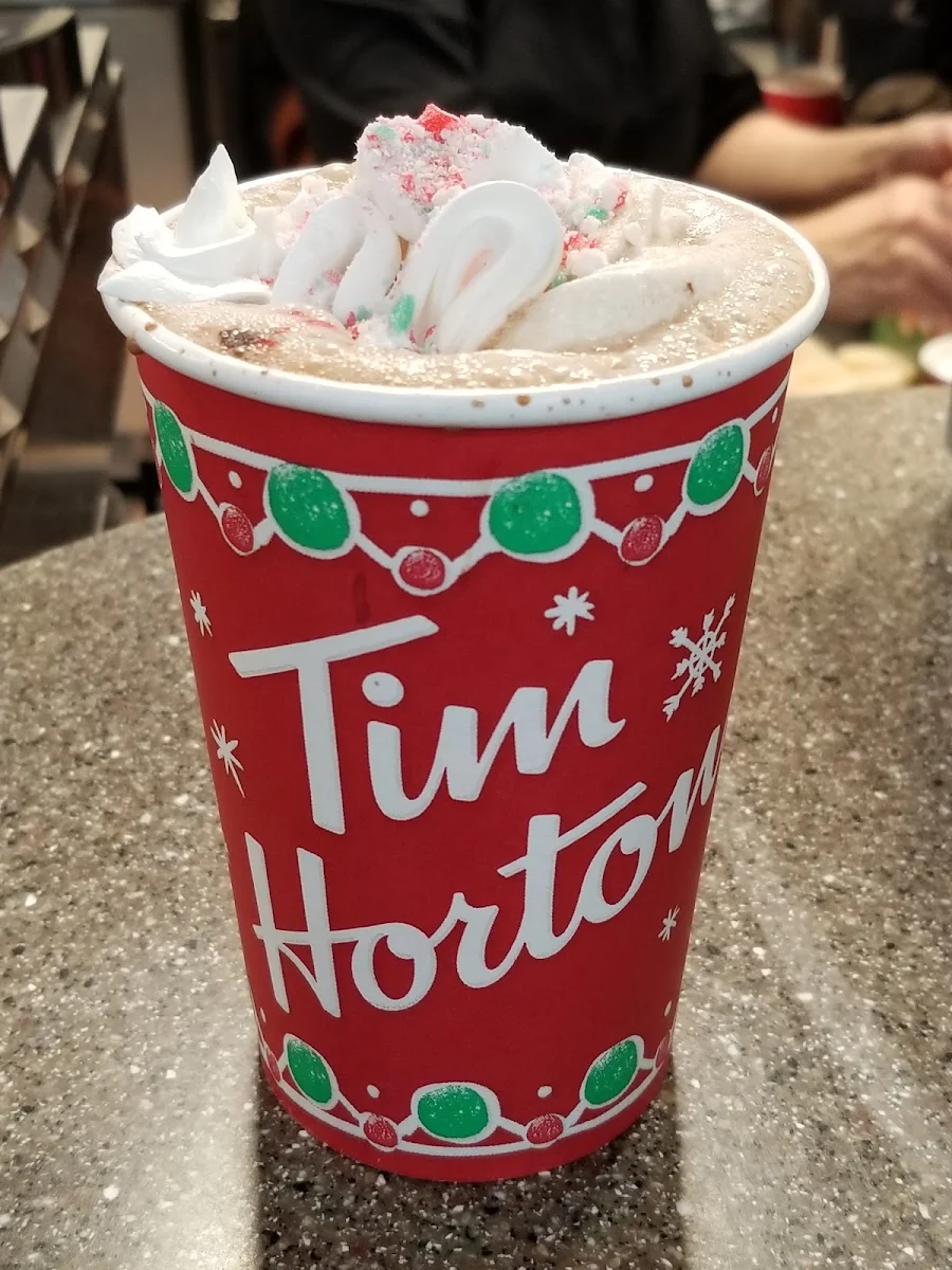 Candy Cane Hot Chocolate