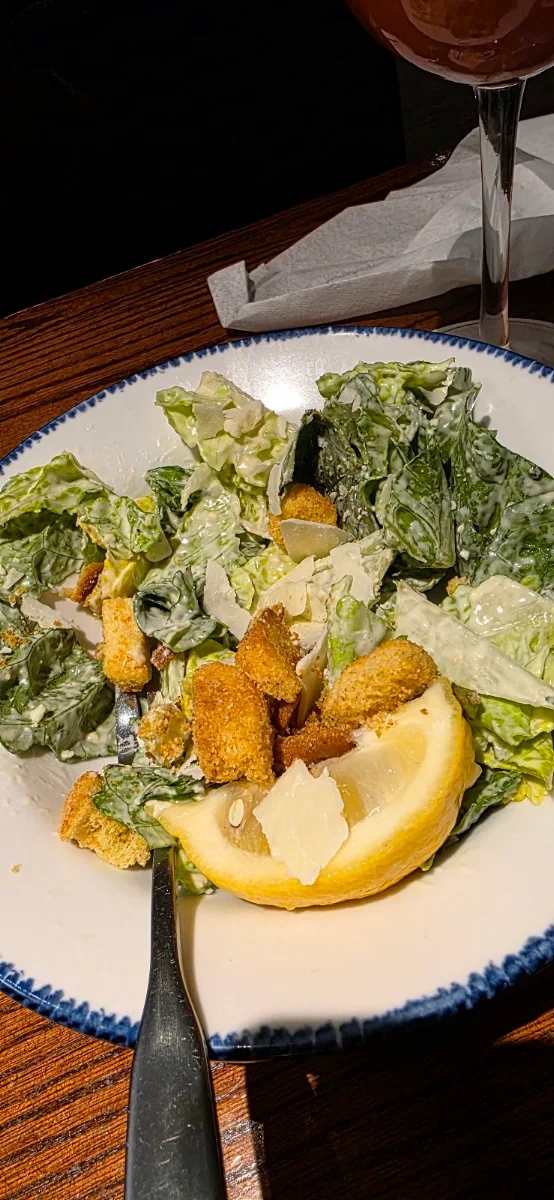 Side Caesar Salad, Red Lobster