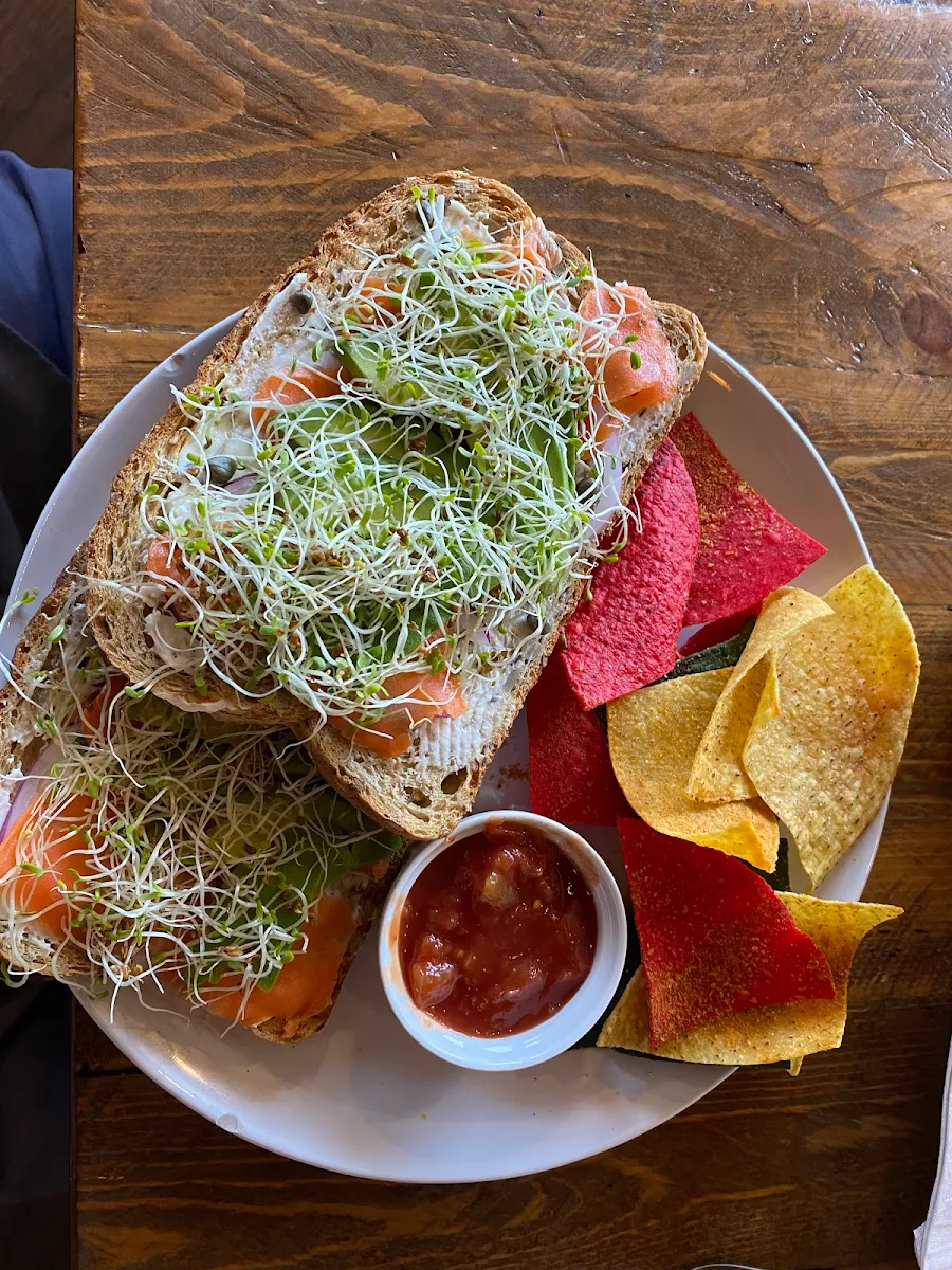 Avocado Lox Toast