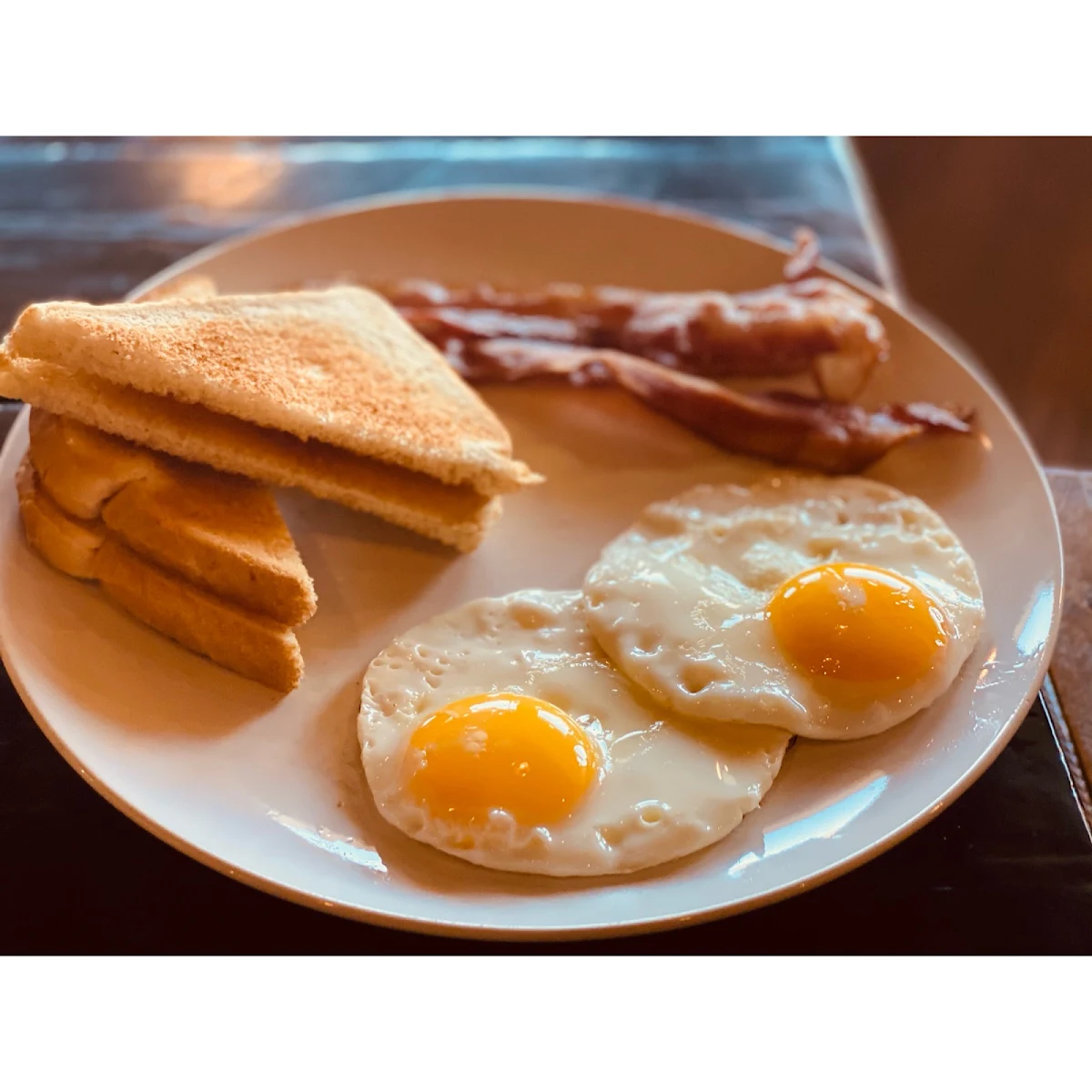 Egg & Toast Breakfast Menu
