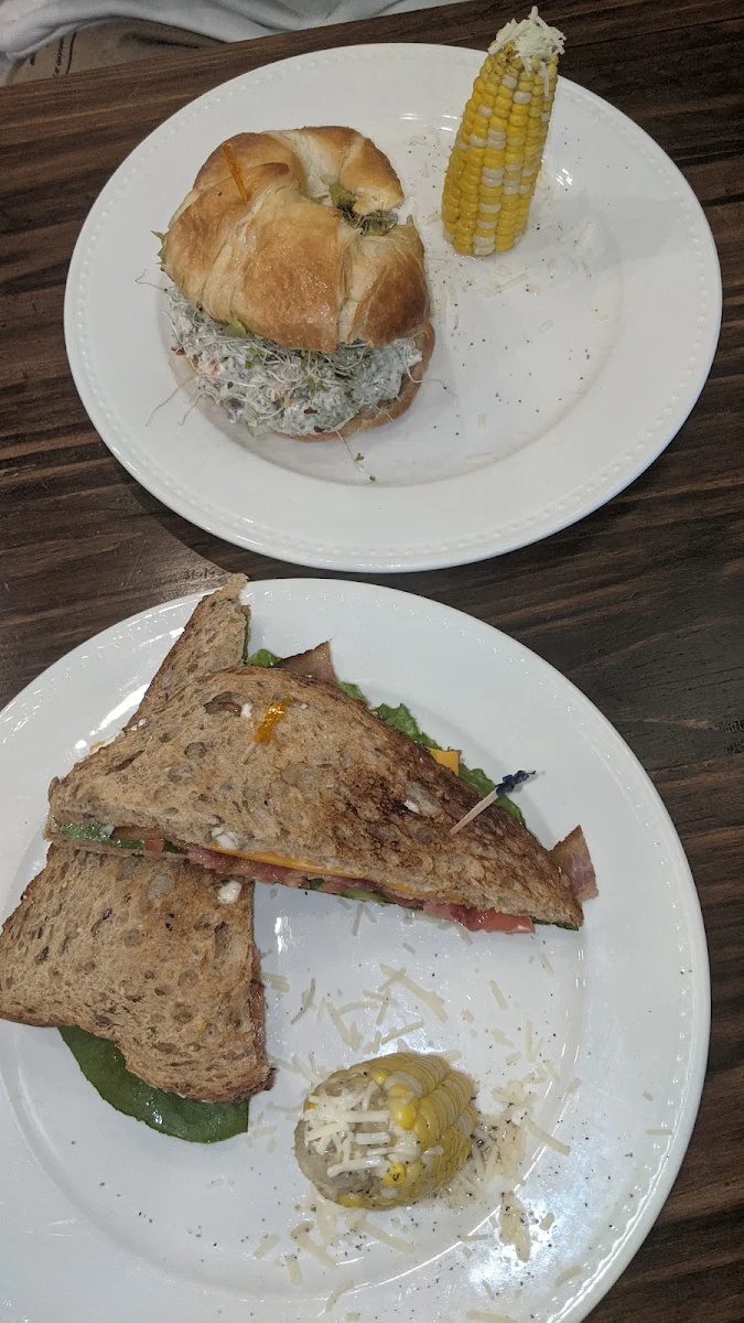 blt Sandwich and Chicken Salad Sandwich