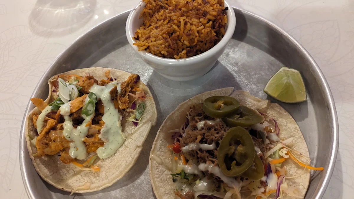Pork Pasilla and Beef Birria Tacos