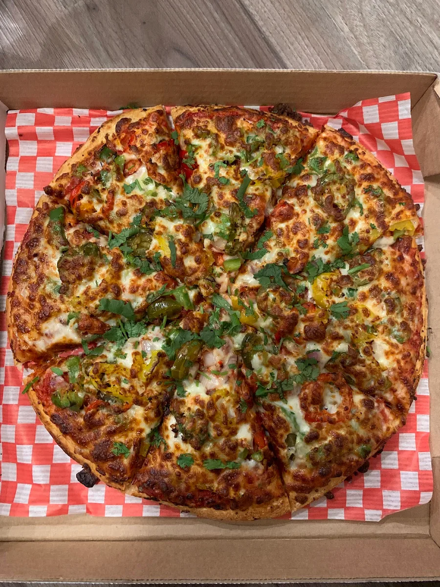 Mexican Pizza and Shahi Paneer Pizza