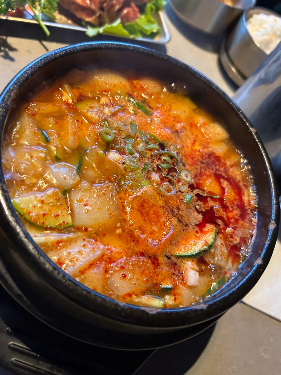 Seafood Tofu Soup