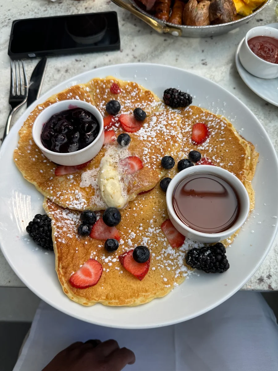 Lemon Buttermilk Pancakes