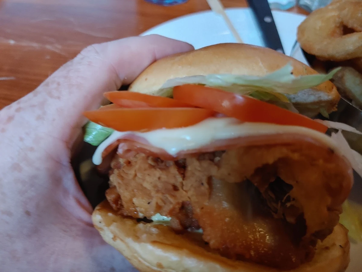 Crispy Chicken Burger Combo