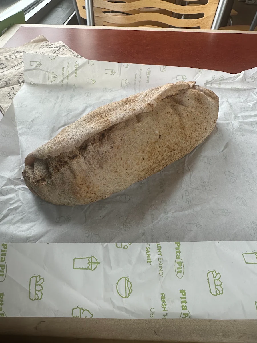 Black Bean Pita