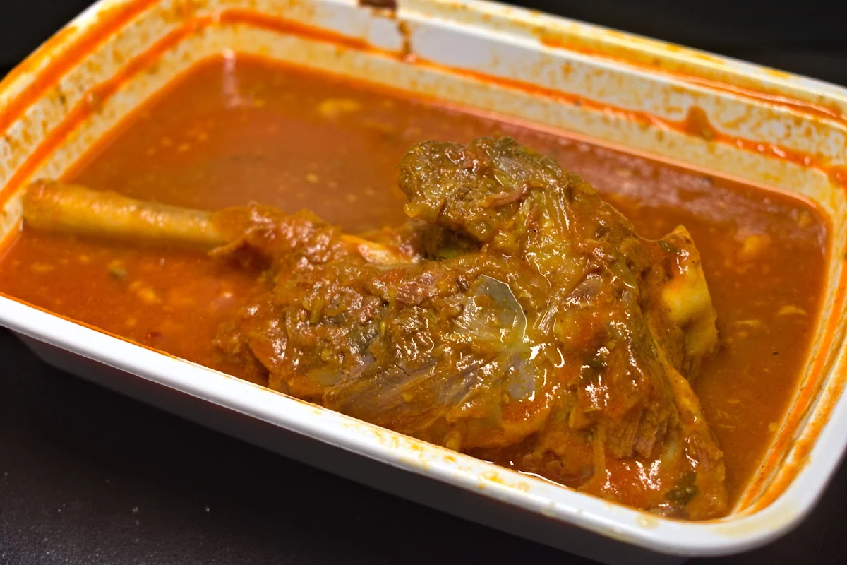 Lamb Shank with Rice with Rice