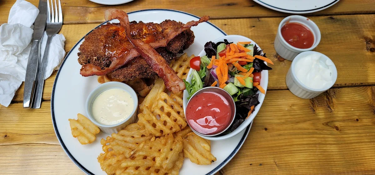Butter Chicken Waffle