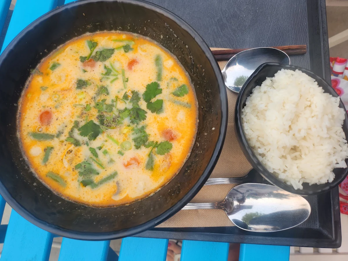 Spicy Coconut Chicken Soup