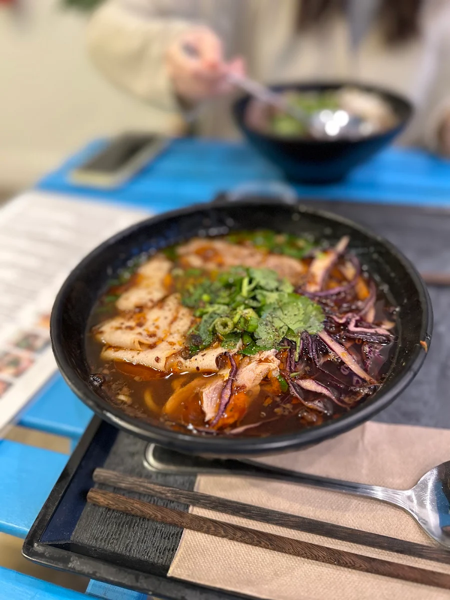 Spicy Lemongrass Beef Noodle Soup