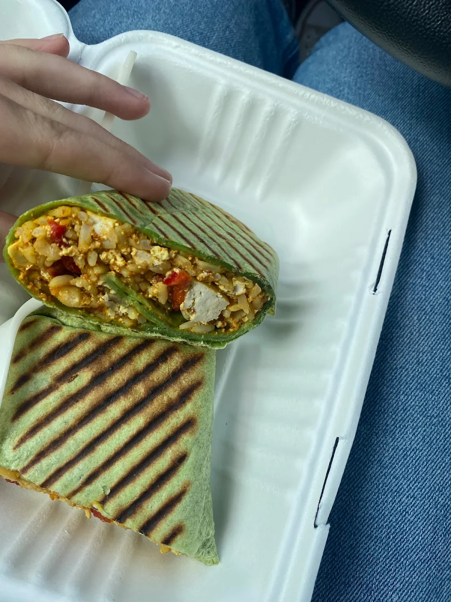 Tofu Breakfast Burrito