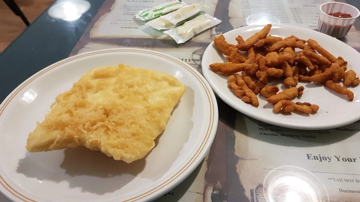 Halibut Fish and Clam Strips
