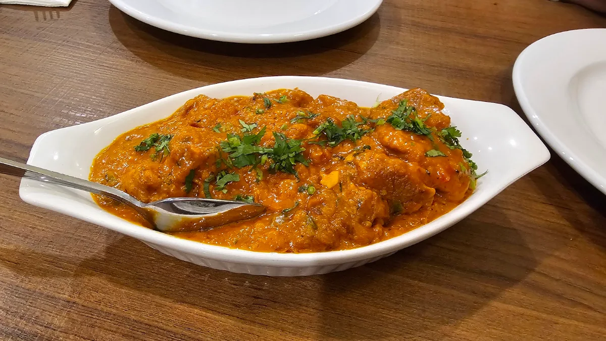 Prawn Korma and Lamb Korma