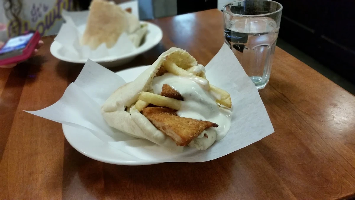 Schnitzel in Pita