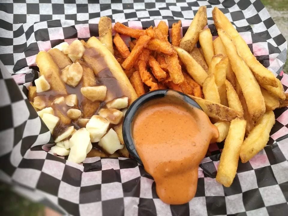 Regular Poutine, Purvis Fish & Chips