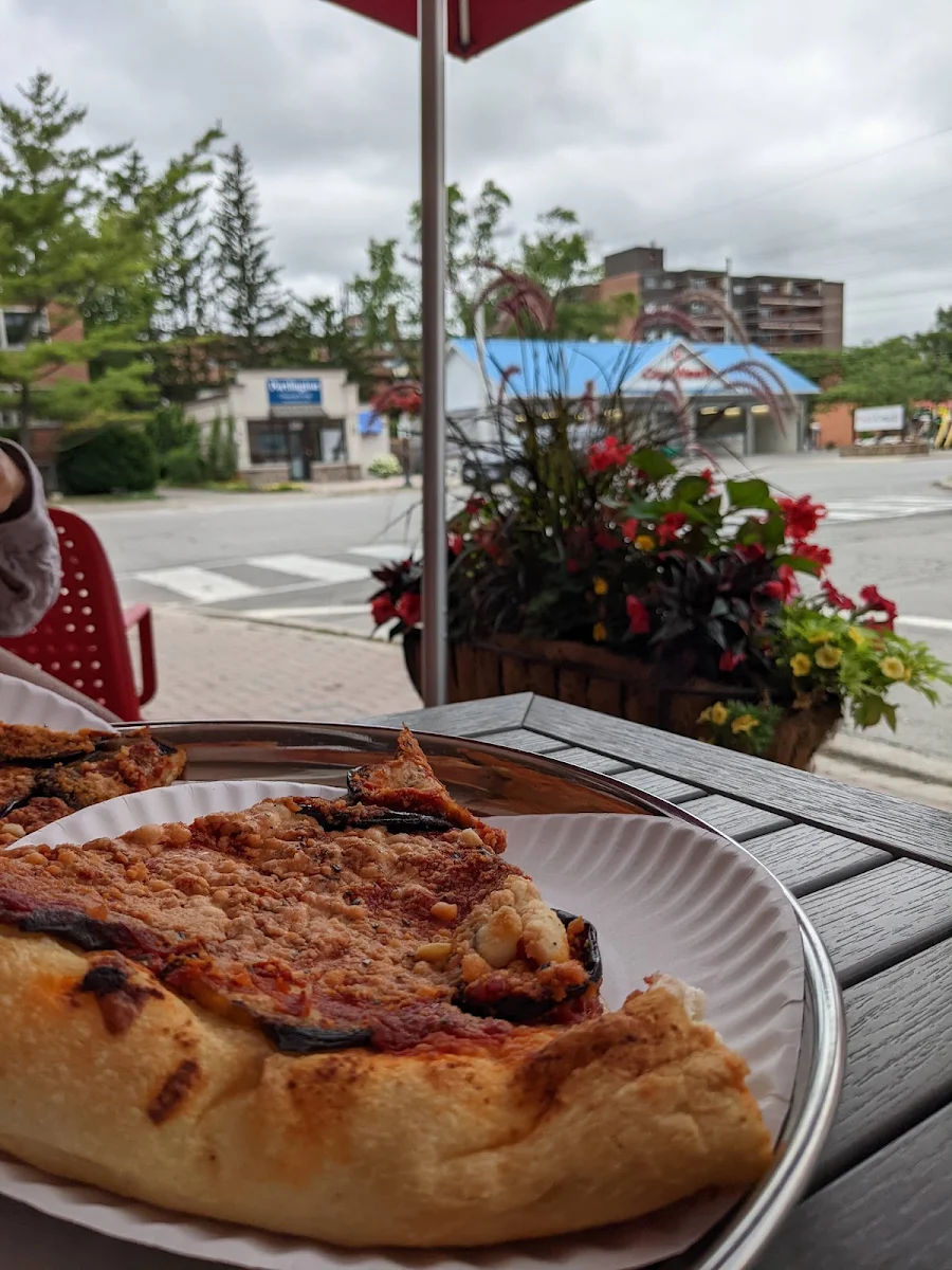 Eggplant Parmesan Pizza