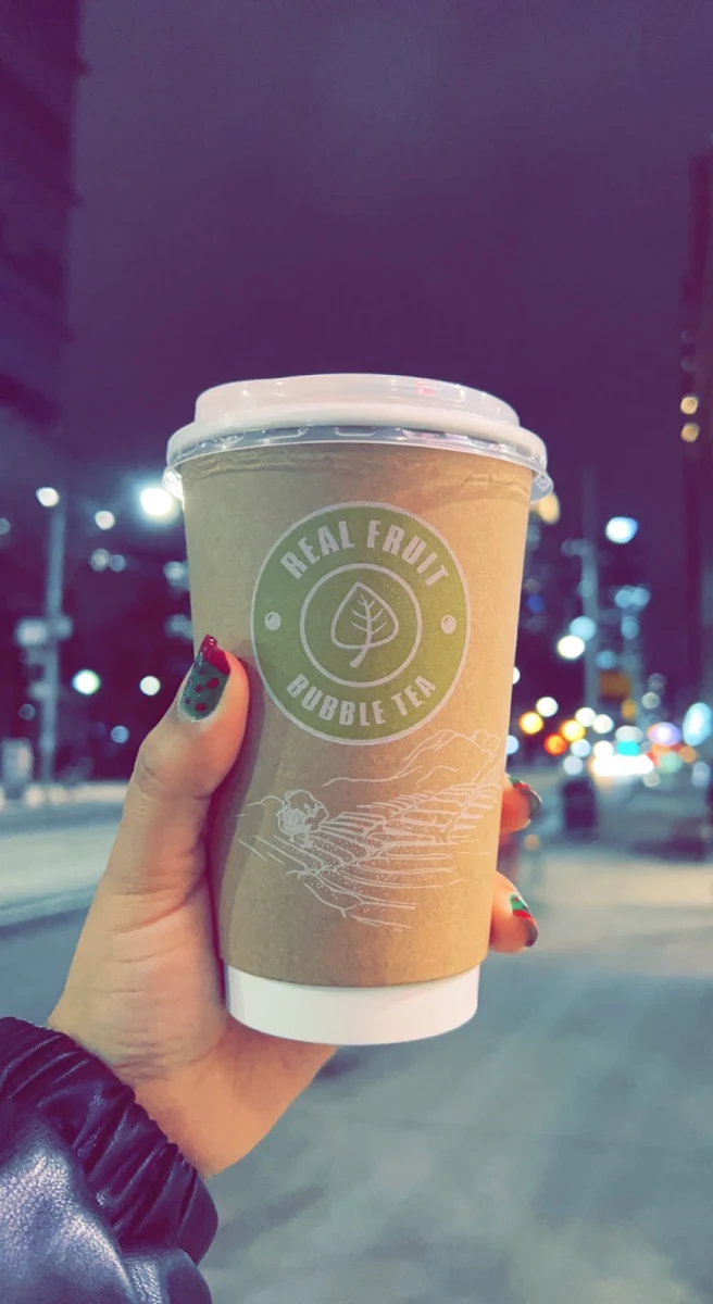 Bubble Milk Tea, Real Fruit Bubble Tea