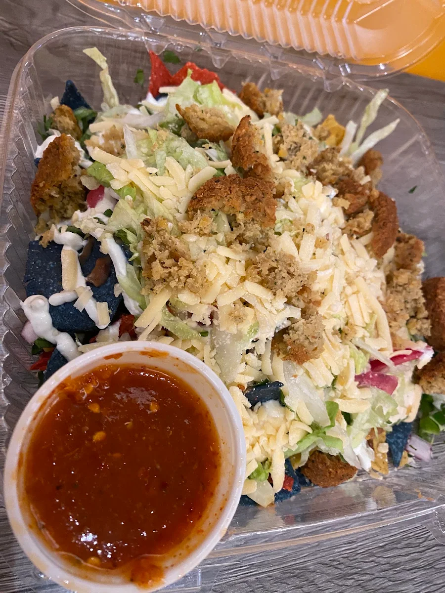 Falafel Nachos