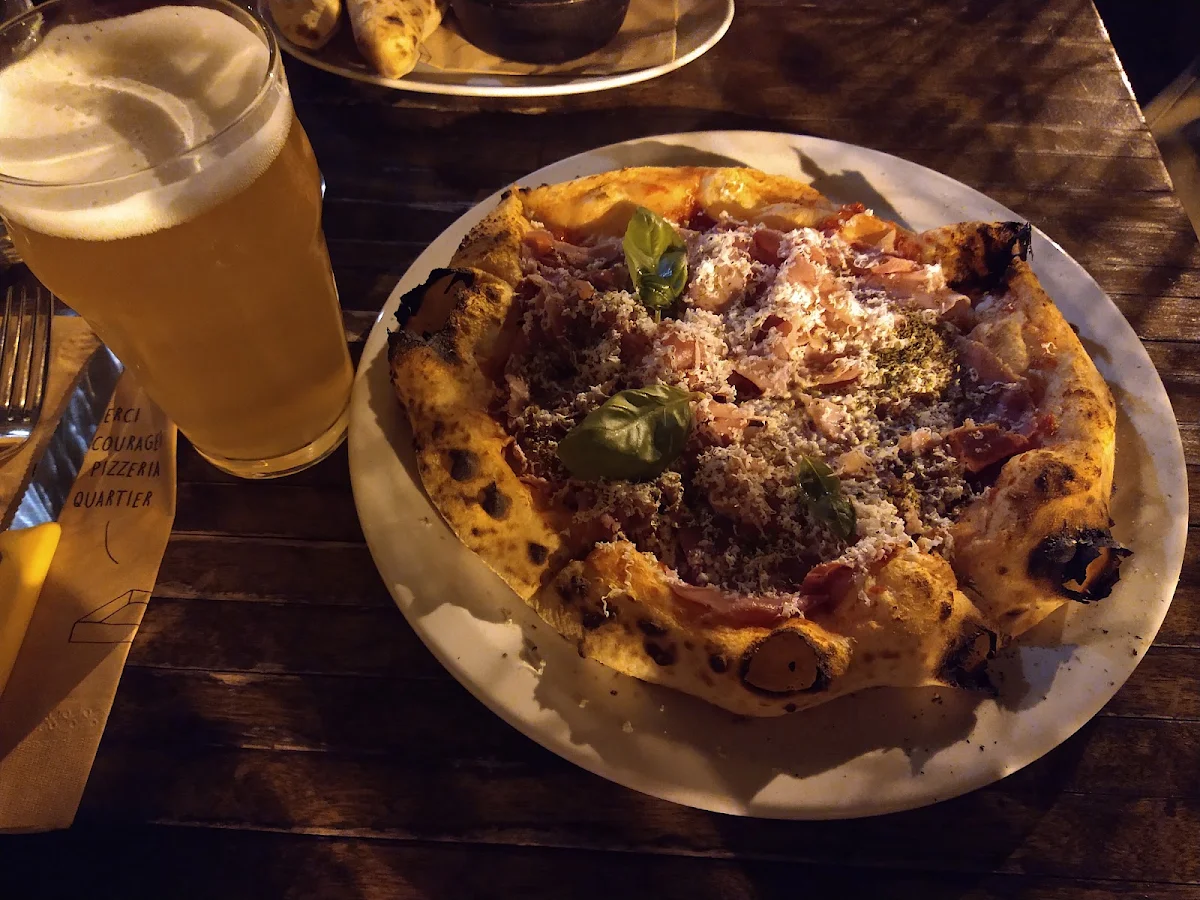 Pizza Jambon Et Champignons