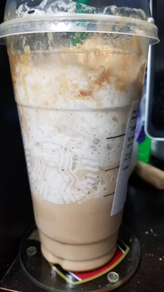 Caramel Ribbon Crunch Frappuccino Blended Beverage