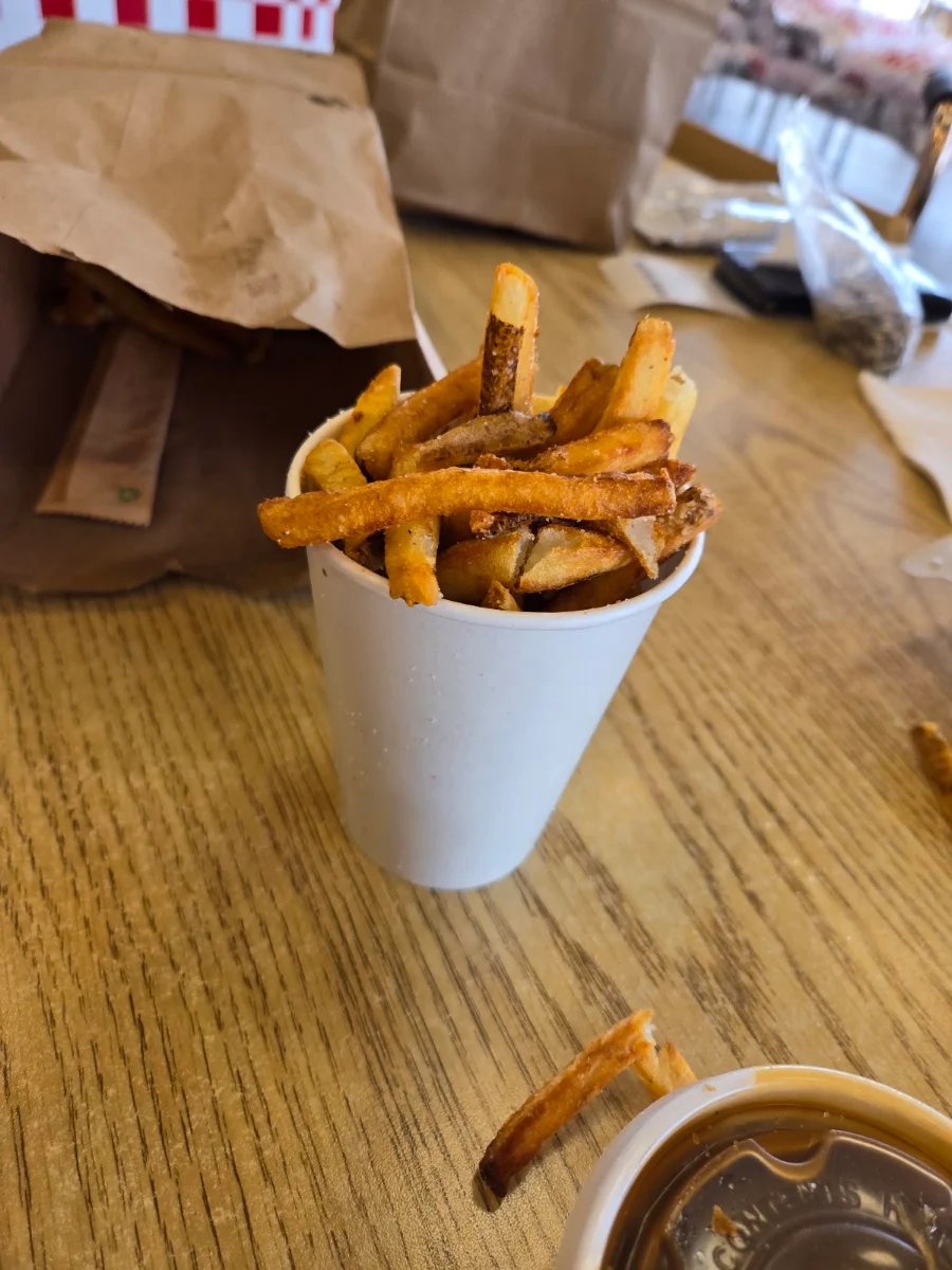 Fries Five Guys Style