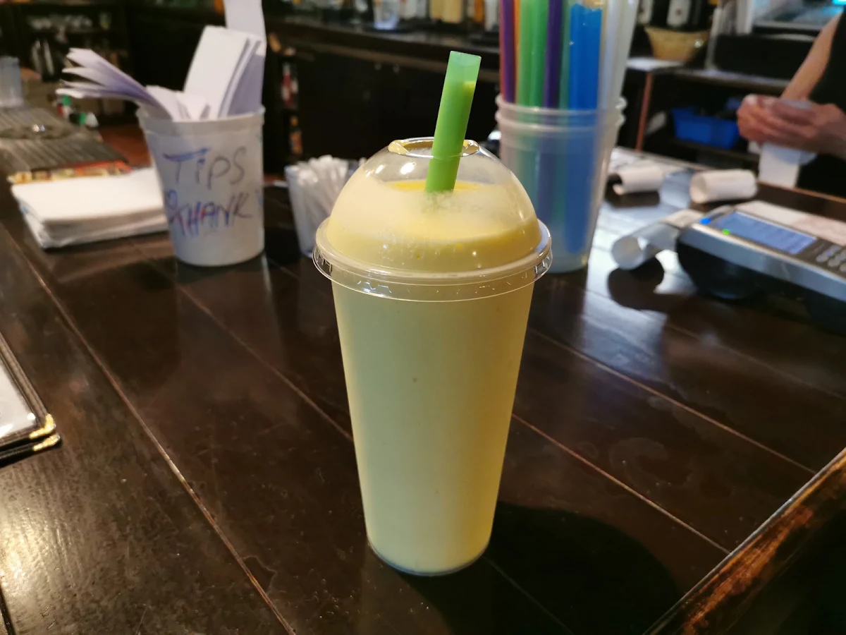 Mango Shake, Red Papaya Thai and Grill