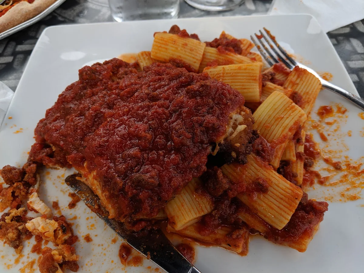 Chicken Parmesan with Rigatoni