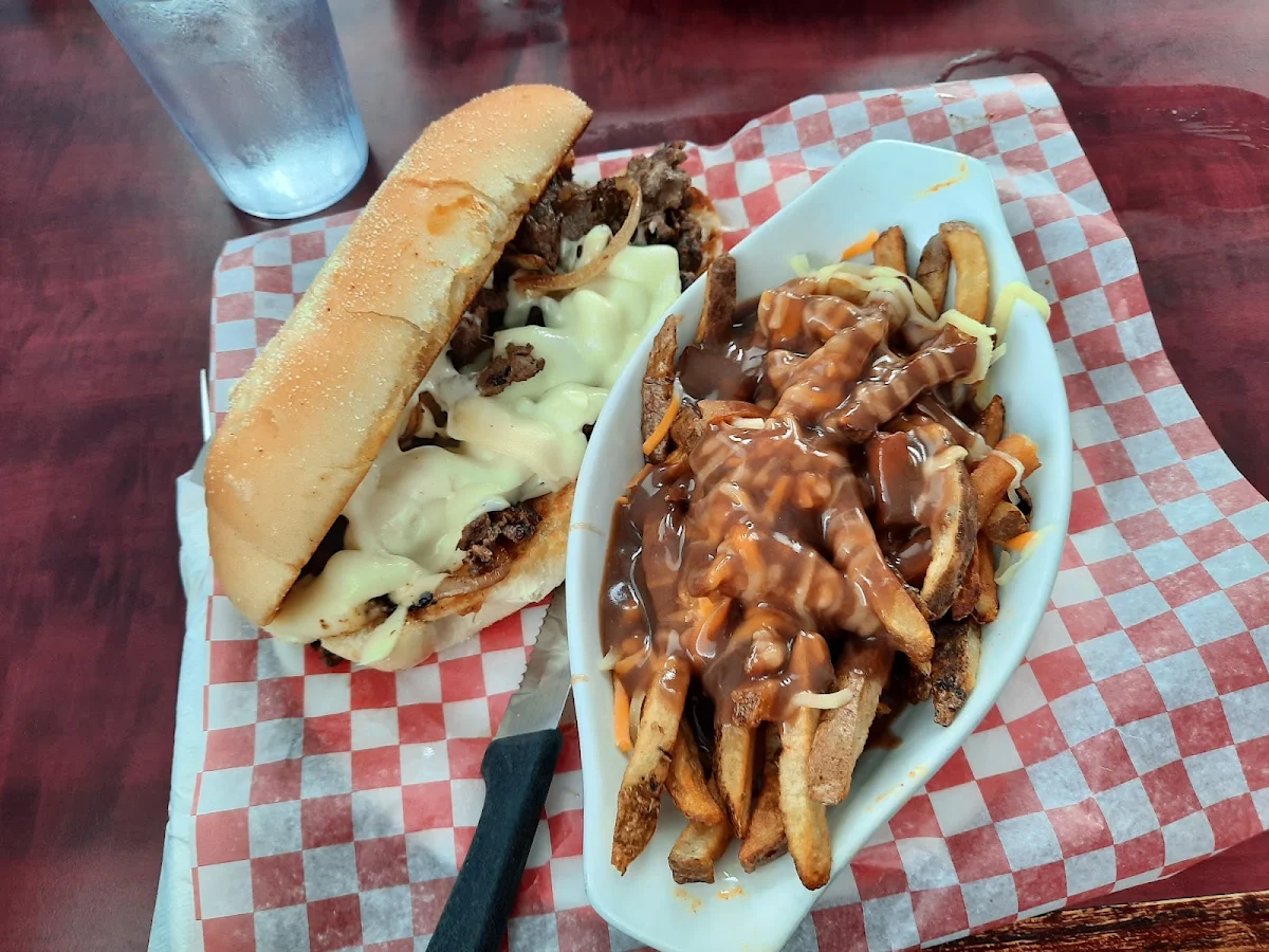 Philly Cheese Steak with Poutine