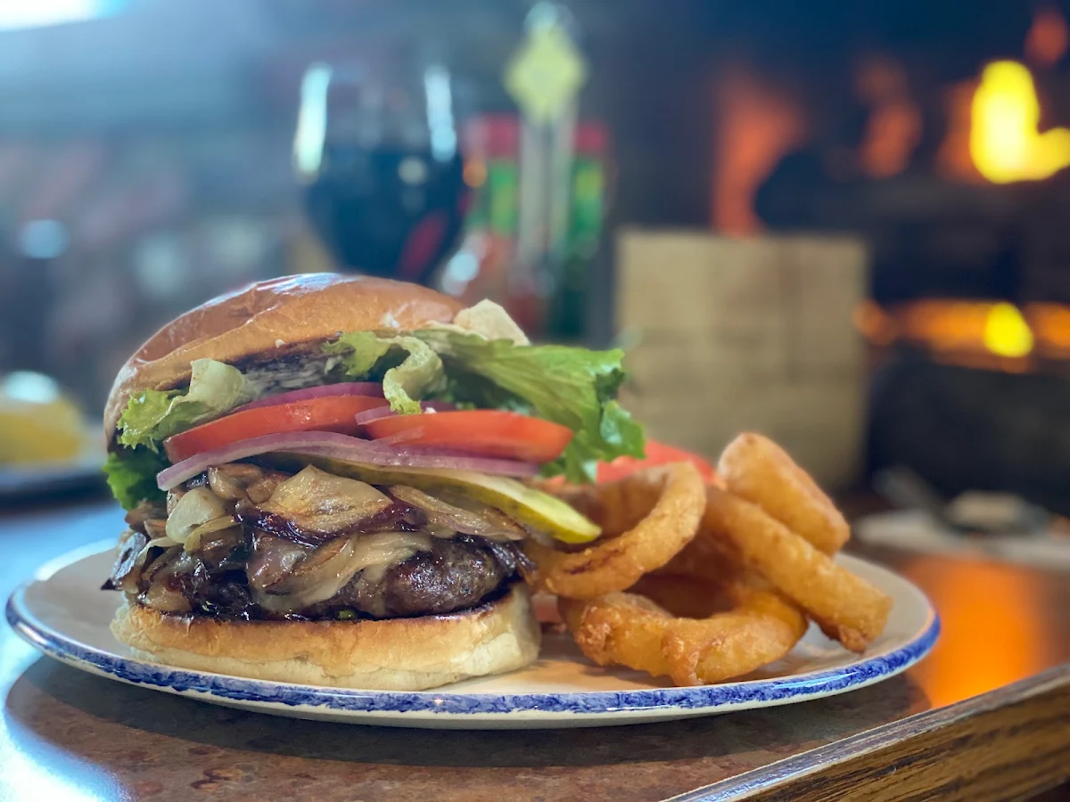Whiskey BBQ Burger